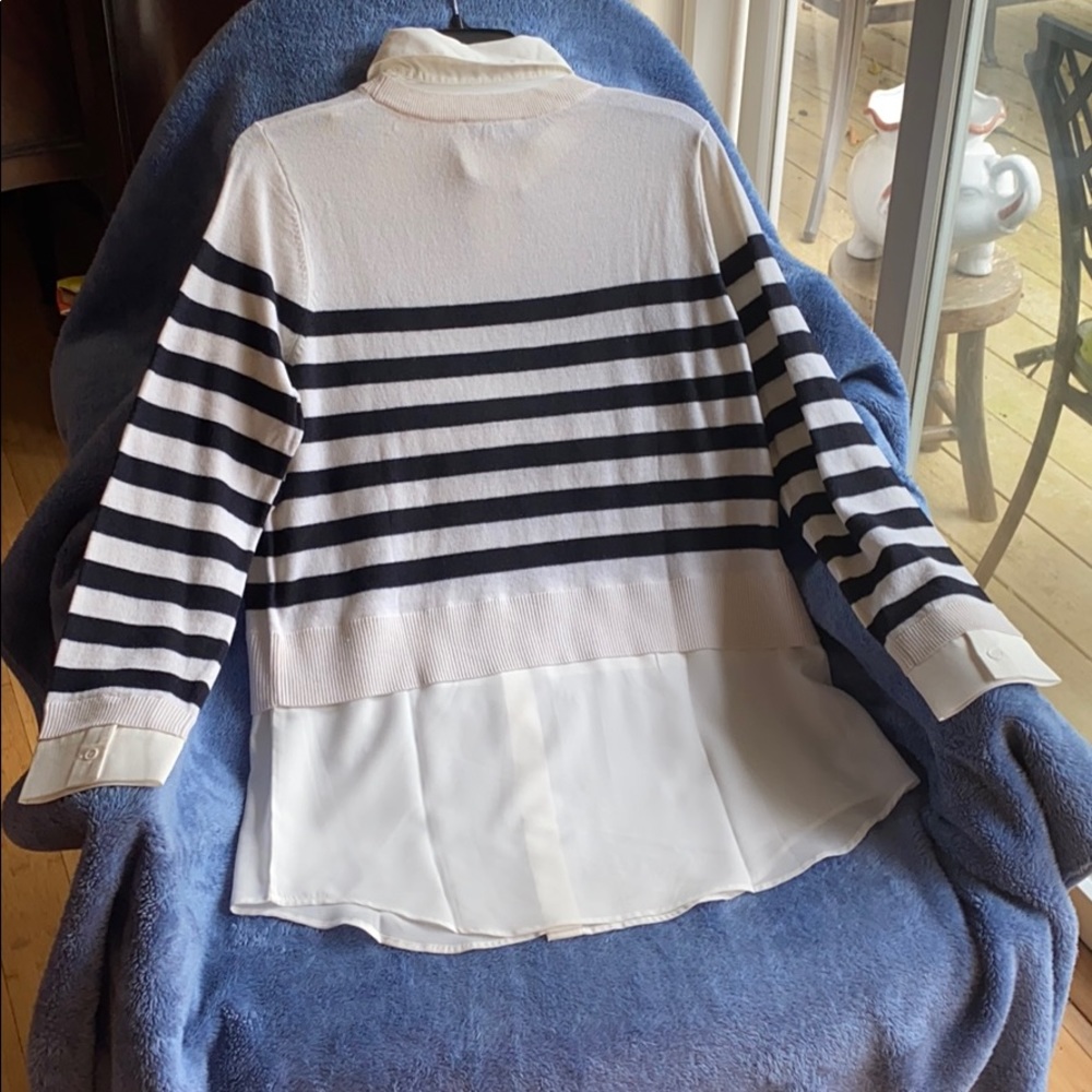 Sandro Paris Combination Sweater New With Tags - Picture 3 of 5